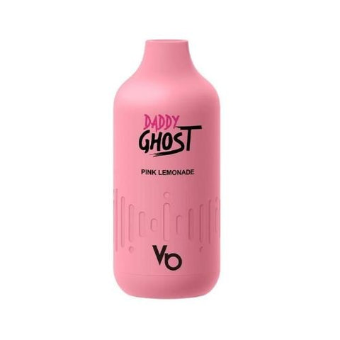 Daddy Ghost 6000 Disposable Vape Pod Device - Eliquid Base-Pink Lemonade