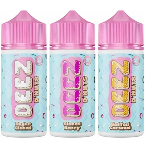 Deez D Nuts 100ml Shortfill E-Liquid - Eliquid Base-Boston Cream
