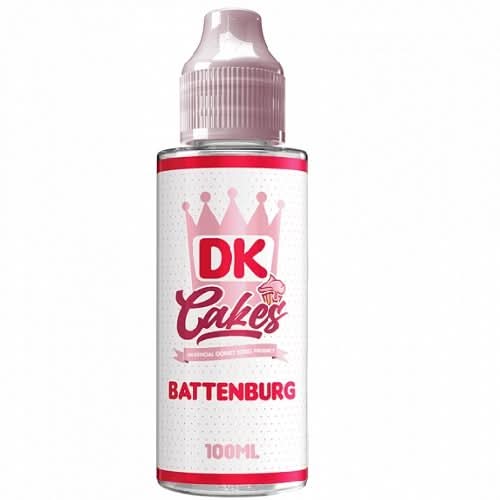 DK Cakes Shortfill 100ml E-Liquid - Batten burg