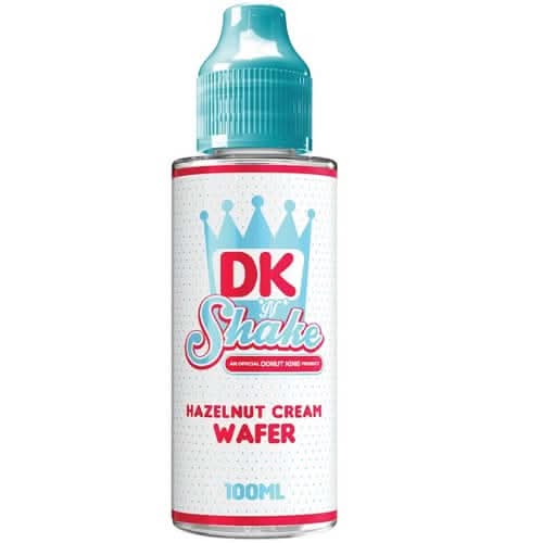 DK 'N' Shake Shortfill 100ml E-Liquid - Hazelnut Cream Wafer