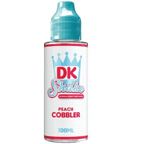 DK 'N' Shake Shortfill 100ml E-Liquid - Peach Cobbler