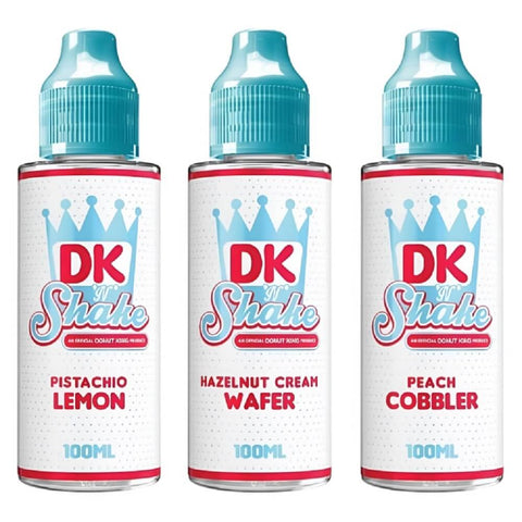 DK 'N' Shake Shortfill 100ml E-Liquid - Eliquid Base-Hazelnut Cream Wafer