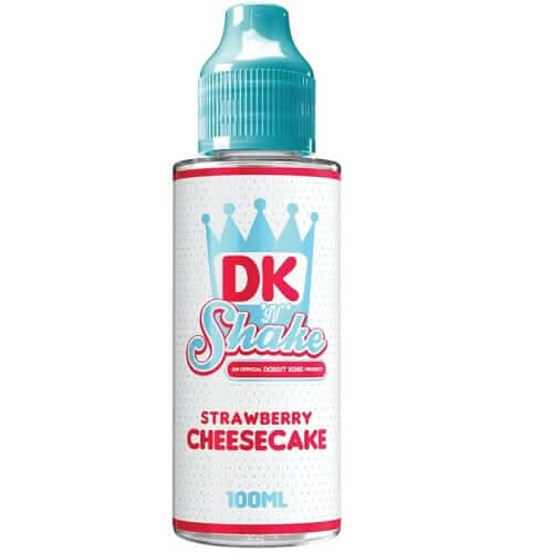 DK 'N' Shake Shortfill 100ml E-Liquid - Strawberry Cheesecake
