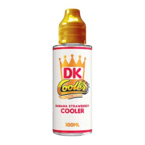 Donut King Cooler 100ml Shortfill E-liquid - Eliquid Base-Banana Strawberry Cooler