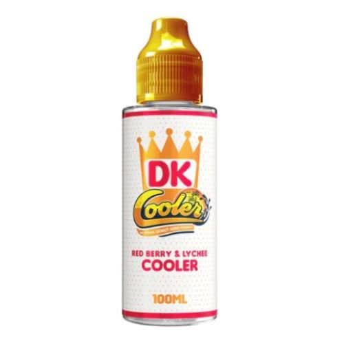 Donut King Cooler 100ml Shortfill E-liquid -Red Berry & Lychee cooler