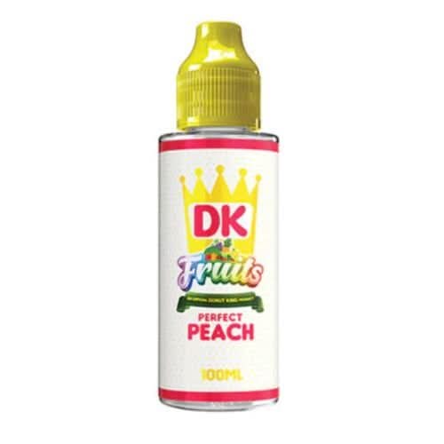 Donut King Fruits 100ml Shortfill E-liquid -Perfect Peach