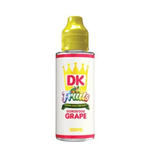 Donut King Fruits 100ml Shortfill E-liquid -Gorgeous Grape
