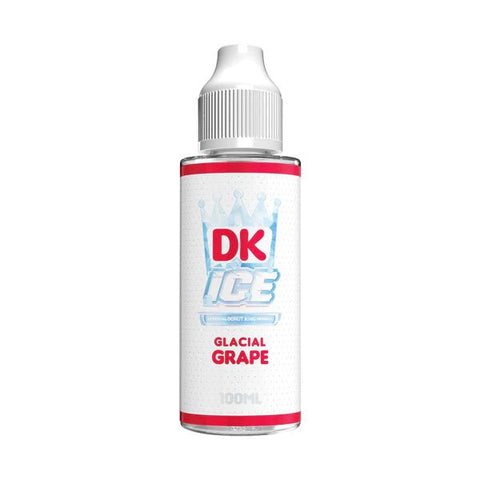 Donut King Ice 100ml Shortfill E-Liquid - Eliquid Base-Glacial Grape
