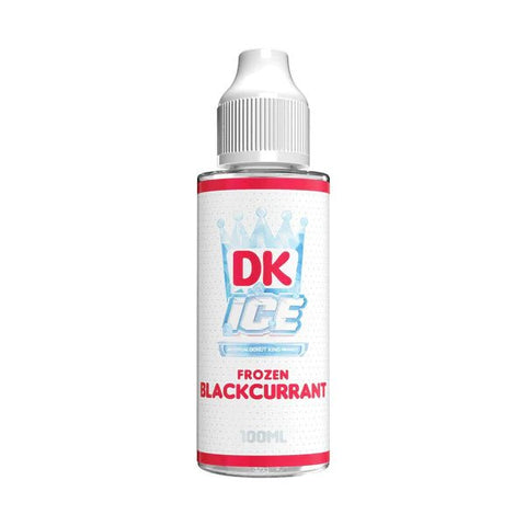 Donut King Ice 100ml Shortfill E-Liquid - Eliquid Base-Frozen Blackcurrant