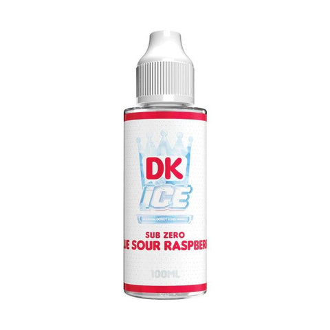 Donut King Ice 100ml Shortfill E-Liquid - Eliquid Base-Sub Zero Blue Sour Raspberry