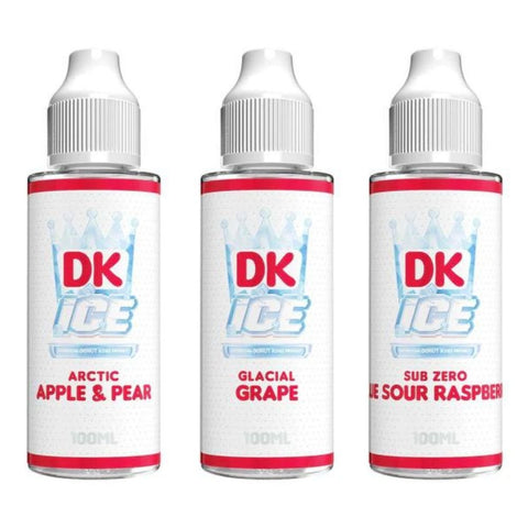 Donut King Ice 100ml Shortfill E-Liquid - Eliquid Base-Arctic Apple & Pear