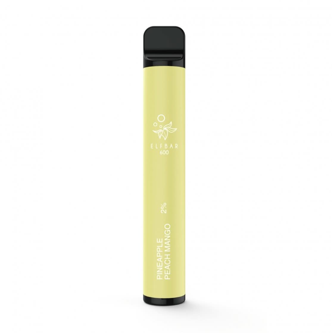 ELF BAR 600 DISPOSABLE VAPE POD  - Pineapple Peach Mango 