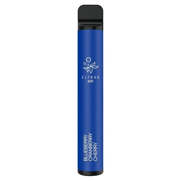 ELF BAR 600 DISPOSABLE VAPE POD  -Blueberry Cranberry Cherry