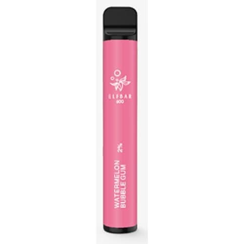 ELF BAR 600 DISPOSABLE VAPE POD  -Watermelon Bubblegum