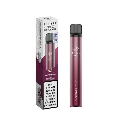 Elf Bar 600 V2 Disposable Vape 20MG  -Watermelon