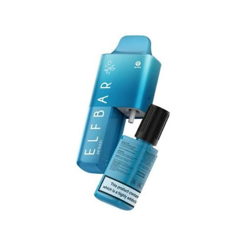 Elf Bar AF5000 Disposable Vape Pod Device - Eliquid Base-Blue Razz Lemonade