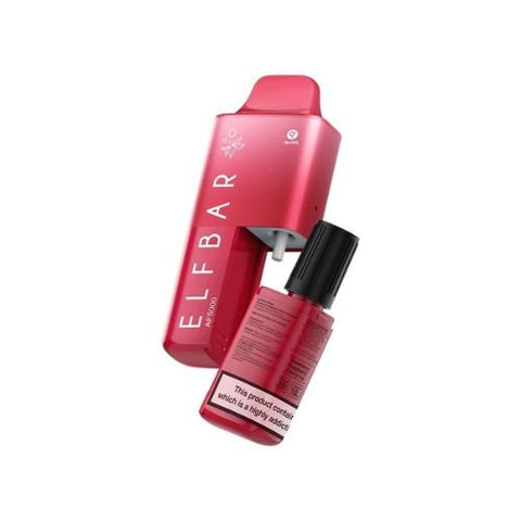 Elf Bar AF5000 Disposable Vape Pod Device - Eliquid Base-Strawberry Raspberry Cherry