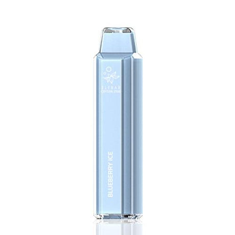 Elf Bar Crystal 2500 Disposable Vape Pod Device - 20MG - Eliquid Base-Blueberry Ice