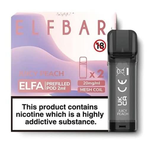 Elf Bar Elfa Pre-Filled Pod -Juicy Peach