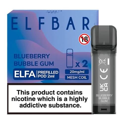 Elf Bar Elfa Pre-Filled Pod-Blueberry Bubblegum