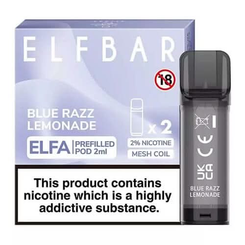 Elf Bar Elfa Pre-Filled Pod -Blue Razz Lemonade