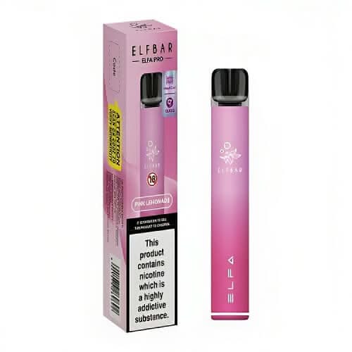 Elf Bar Elfa Pro Pod Kit -Pink Lemonade ( Pink )