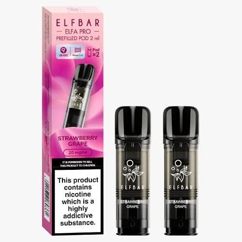 Elf Bar Elfa Pro Pre-Filled Pods  -Strawberry Grape
