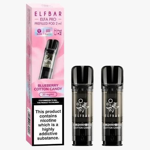 Elf Bar Elfa Pro Pre-Filled Pods  -Blueberry Cotton Candy