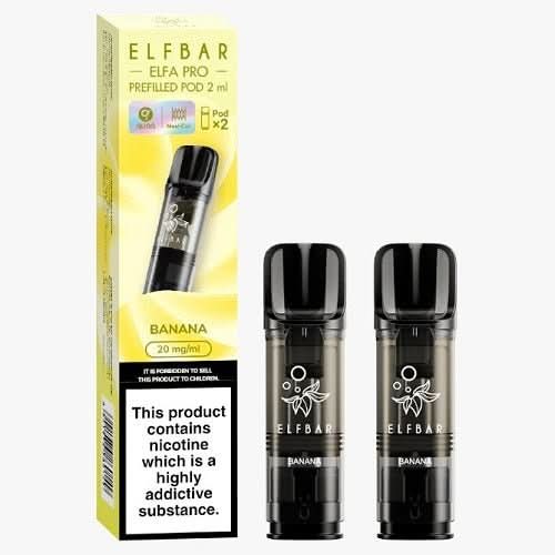 Elf Bar Elfa Pro Pre-Filled Pods  -Banana