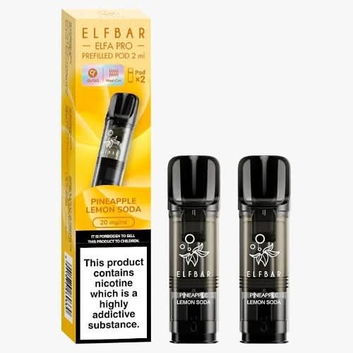 Elf Bar Elfa Pro Pre-Filled Pods  -Pineapple Lemon Soda