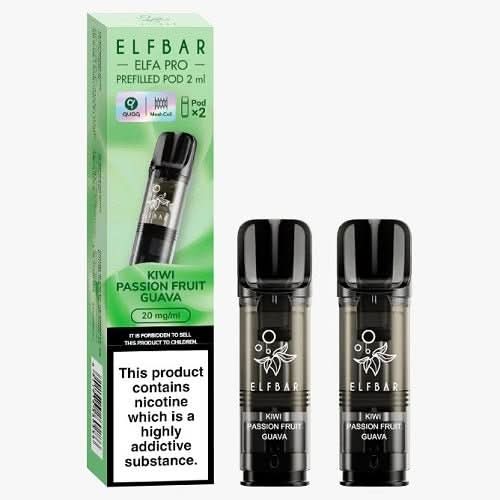Elf Bar Elfa Pro Pre-Filled Pods  -Kiwi Passionfruit Guava