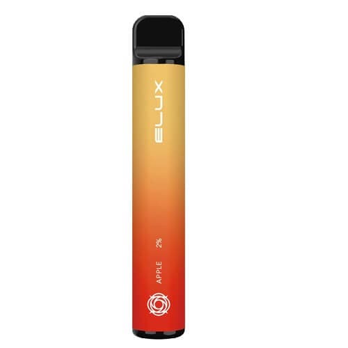 Elux Bar 600 Puffs Disposable Vape Device -Apple