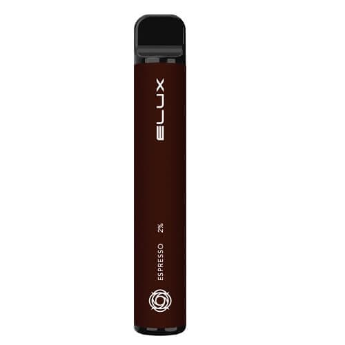 Elux Bar 600 Puffs Disposable Vape Device -Espresso