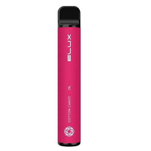 Elux Bar 600 Puffs Disposable Vape Device -Cotton Candy