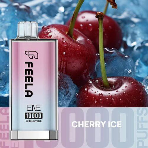 Elux Feela 10000 Disposable Vape Pod Device 20MG - Eliquid Base-Cherry Ice