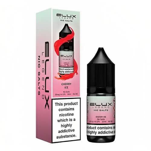Elux Legend 10ml Nic Salt - Pack of 10 - Cherry Ice