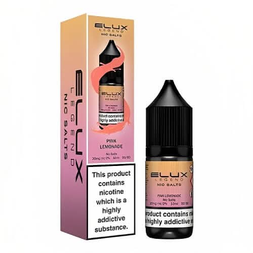Elux Legend 10ml Nic Salt - Pack of 10 - Pink Lemonade