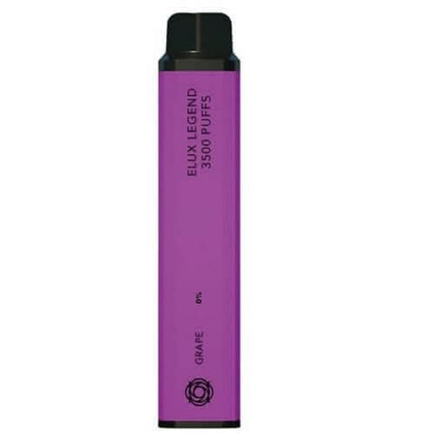 Elux Legend 3500 Disposable Device - 0MG - Eliquid Base-Grape