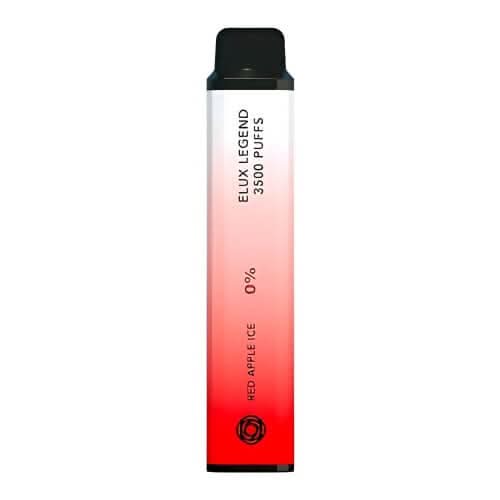 Elux Legend 3500 Disposable Vape  Device -Red Apple Ice