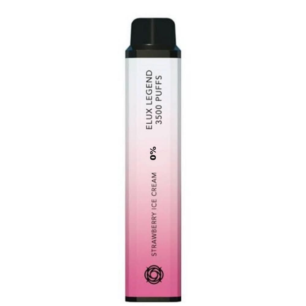 Elux Legend 3500 Disposable Vape  Device -Strawberry Ice Cream