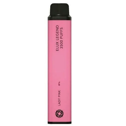 Elux Legend 3500 Disposable Device - 0MG - Eliquid Base-Lady Pink