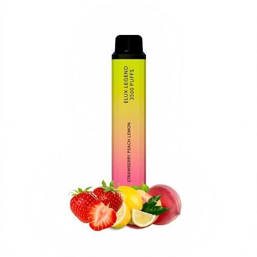 Elux Legend 3500 Disposable Vape  Device -Strawberry Peach Lemon