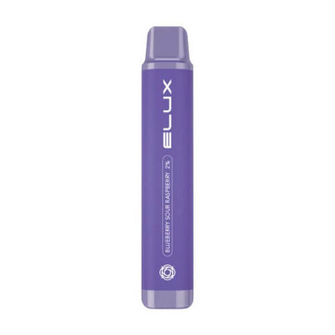 Elux Pro 600 Puffs Disposable Vape Pod Device | 20MG Pack of 3 - Eliquid Base-Blueberry Sour Raspberry