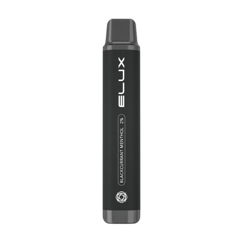 Elux Pro 600 Puffs Disposable Vape Pod Device | 20MG Pack of 3 - Eliquid Base-Blackcurrant Menthol
