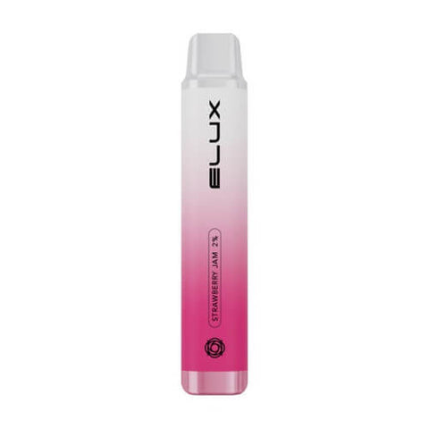 Elux Pro 600 Puffs Disposable Vape Pod Device | 20MG Pack of 3 - Eliquid Base-Strawberry Jam