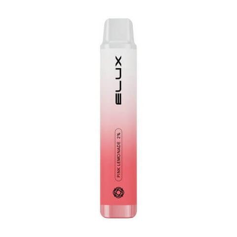 Elux Pro 600 Puffs Disposable Vape Pod Device | 20MG Pack of 3 - Eliquid Base-Pink Lemonade