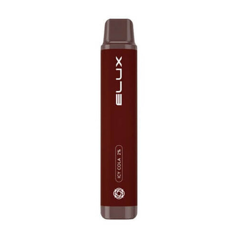 Elux Pro 600 Puffs Disposable Vape Pod Device | 20MG Pack of 3 - Eliquid Base-Icy Cola