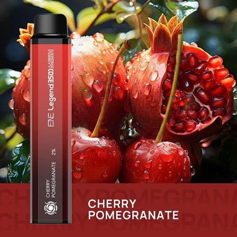 ENE Legend Mesh 3500 Disposable Pod Device - Eliquid Base-Cherry Pomegranate