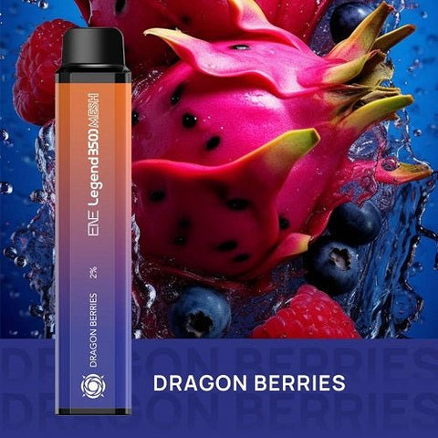 ENE Legend Mesh 3500 Disposable Pod Device - Eliquid Base-Dragon Berries