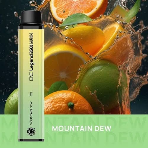 ENE Legend Mesh 3500 Disposable Vape  Device -Mountain Dew